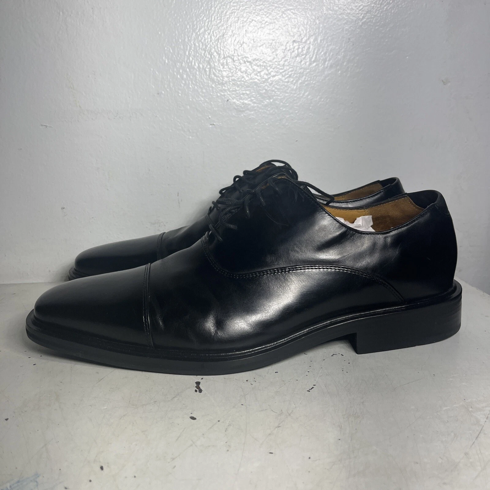 NIKE Oxford uomo Cole Haan nere Air Madero punta con cappuccio taglia 11 M C03554