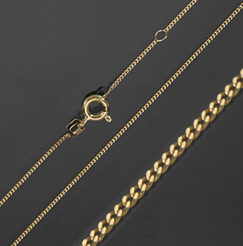 EDELIND Goldkette 333 Gelbgold Schlangenkette 50cm - Made In Germany