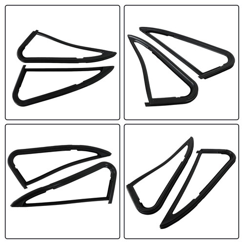 Vent Glass Window Weatherstrip Seals Front For 1981-91 Chevy GMC Blazer K10 C10 - Picture 12 of 13