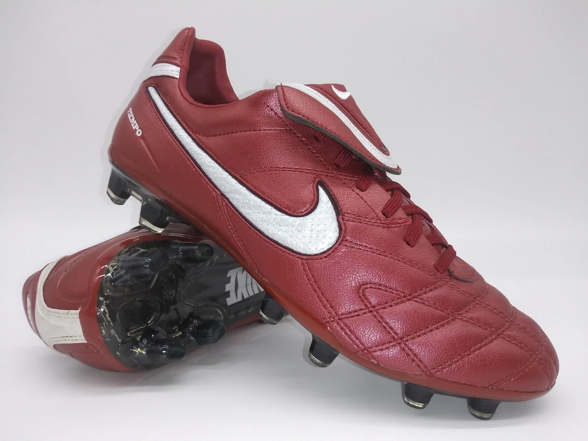 Nike Mens Rare Tiempo Legend Elite FG 407474 606 Red Soccer Cleats | eBay