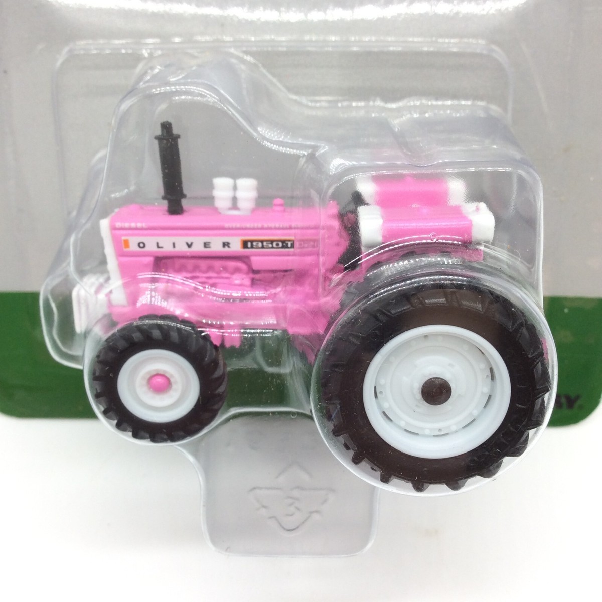 ERTL Pink OLIVER 1950T Tractor W/ Rear Duals 1/64 Die-Cast Metal