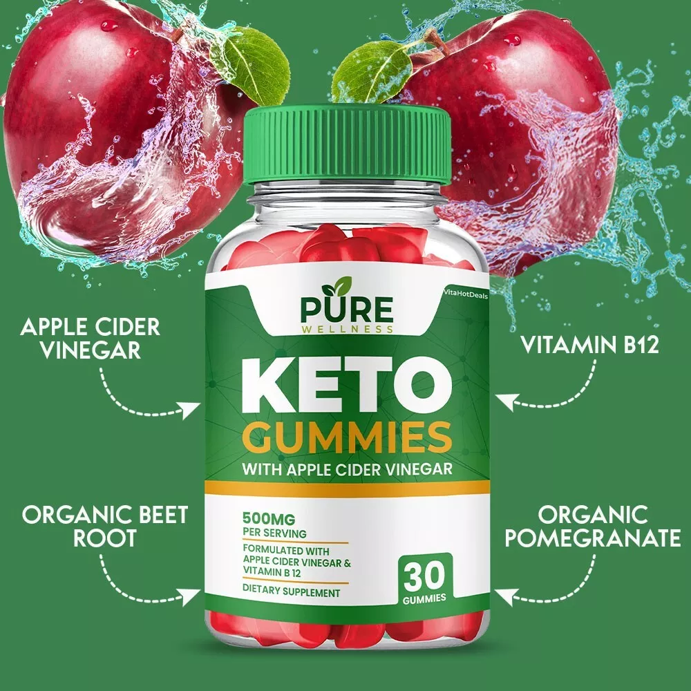 Pure Wellness Keto ACV Gummies, Max Strength Formula for Men and Women (2 Pack) - Picture 4 of 7 Pure Wellness Keto ACV Gummies, Max Strength Formula for Men and Women (2 Pack) - Picture 4 of 7