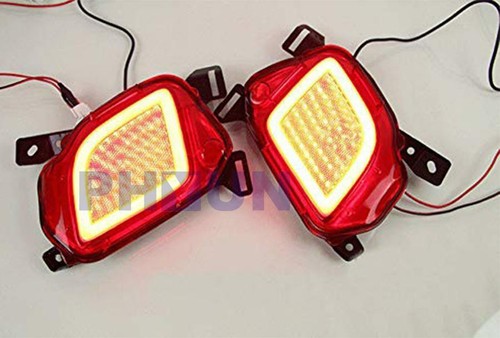 Juegos de 2 luces antiniebla traseras LED para parachoques trasero aptas para Toyota Highlander 2015-19 - Imagen 8 de 12