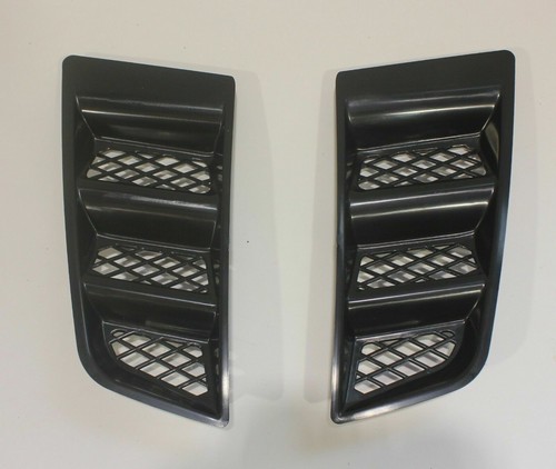 Unpainted Bonnet Vent Hood Vent CIVIC RR Style ABS Universal Air Scoop Duct Vent - Picture 7 of 9