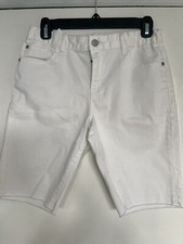 Gap Kids Shorts Bermuda White Color Jeans 1969 Girls Size 14  Plus