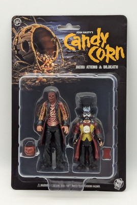 Candy Corn Jacob Atkins & Dr. Death - 2-Pack 3.75'' Figures Sealed New
