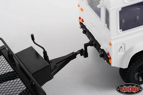 BigDog 1/10 Doppelachsige Waage Auto LKW Schlepper Anhänger Flachbett RC4WD RAMPE Z-H0003 - Bild 6 von 12