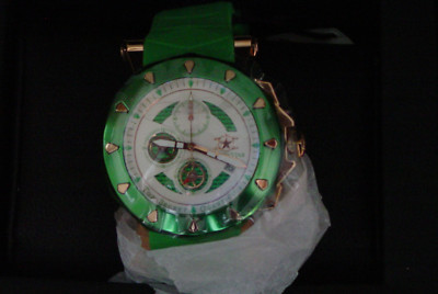 Montre Watchstar Quantico – Style Militaire Marine Corps – Boîtier Acier Rose/Noir – Chronographe Digital – Neuf