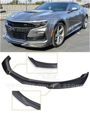 For 2019-up Camaro Zl1 Style Painted Black Front Bumper Lip Splitter Extension For 2019-up Camaro Zl1 Style Painted Black Front Bumper Lip Splitter Extension
