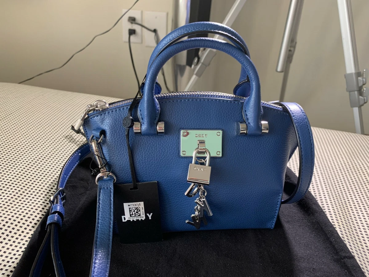 DKNY Leather Elissa Micro Mini Bag