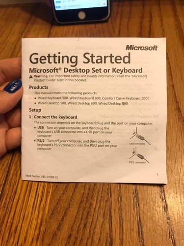 Getting Started Microsoft …Instruction Manual Only Ships N 24h - Picture 3 of 3