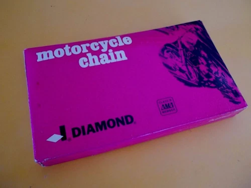 Kawasaki KLT 110 Rear Chain & Repair Kit 428 100 link Diamond USA."Non O Ring" - Picture 3 of 7