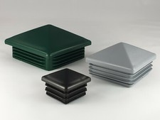 SŁUPKI OGRODZENIOWE PIRAMIDA - KORKI Nasadki lamelowe Zaślepka Osłona