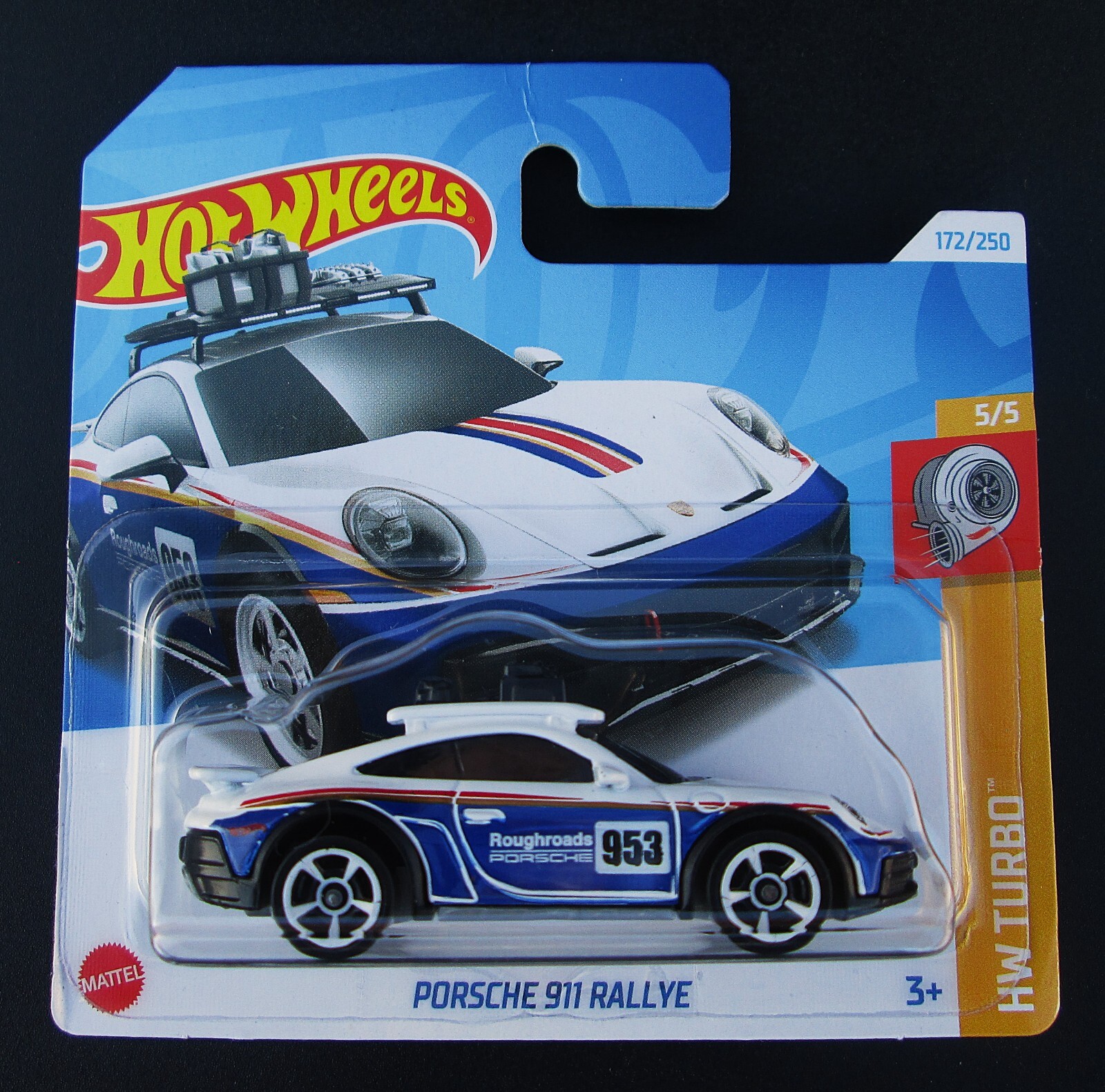 2024 Hot Wheels Porsche 911 Rallye HRY70 Short Card Sealed