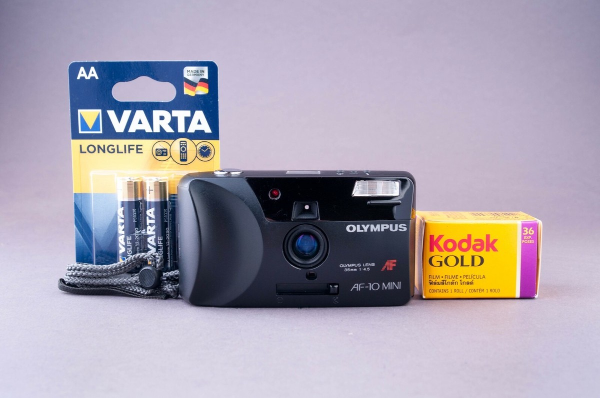 Olympus AF-10 Mini Quartz Date Point & Shoot Film Camera | eBay