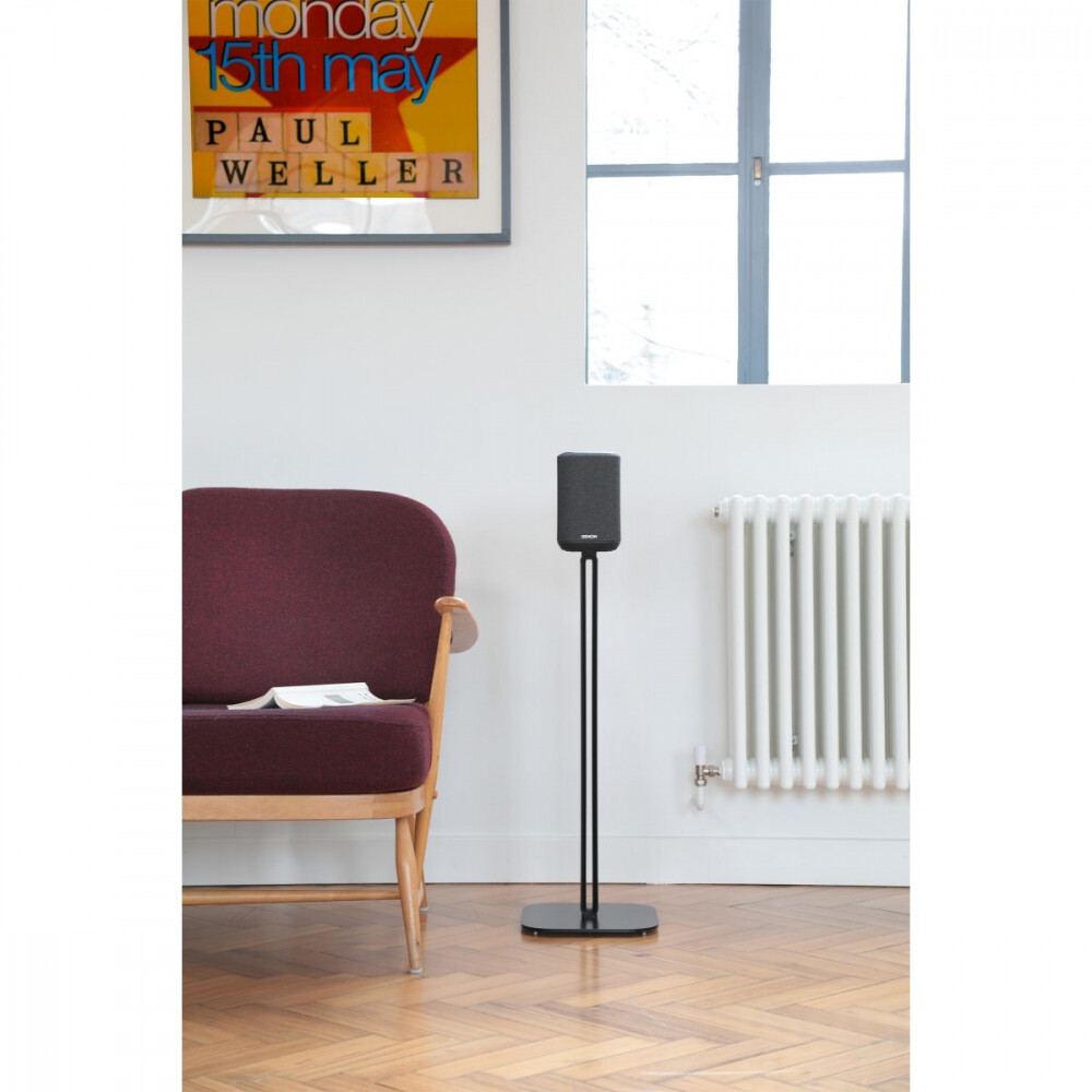 SoundXtra Single Floor Stand Bespoke Design for Denon Home 150 Black
