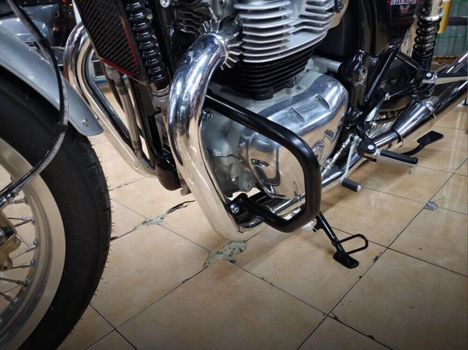 ENGINE GUARD CRASH BAR  ROYAL ENFIELD INTERCEPTOR CONTINENTAL GT 650 2018-2022 - Imagem 3 de 4