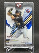2024 Topps Pristine Rookie Blue Pristine Refractor Jared Triolo #179 10/75