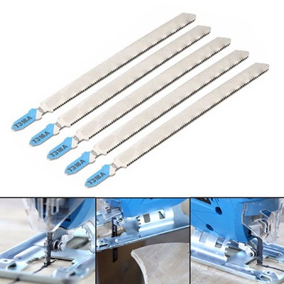 5pcs T Shank Jigsaw Blades 132mm Metal Blade Jigsaw Cutter Tool