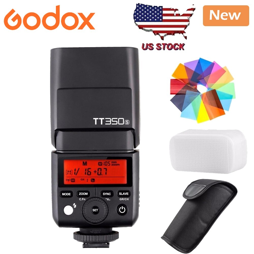 Godox TT350S 2.4G TTL Camera Flash for Sony Mirrorless DSLR Godox TT350S 2.4G TTL Camera Flash for Sony Mirrorless DSLR