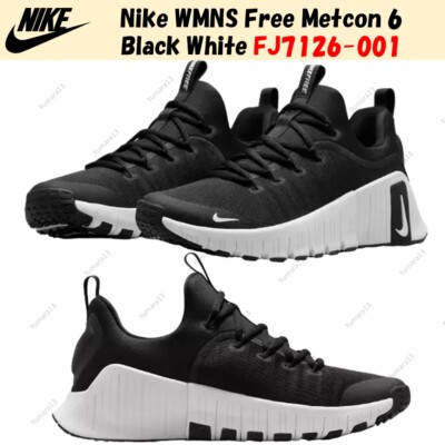◆Nike◆ Free Metcon 6 W Black White FJ7126001 FJ7126-001 Nike Free Metcon 6 Black White (Women's) - FJ7126-001 - US