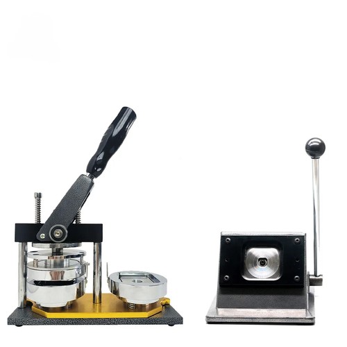 Máquina para hacer imanes cuadrados de 50 mm y 2 pulgadas para decoración hágalo usted mismo y materiales de 100 piezas