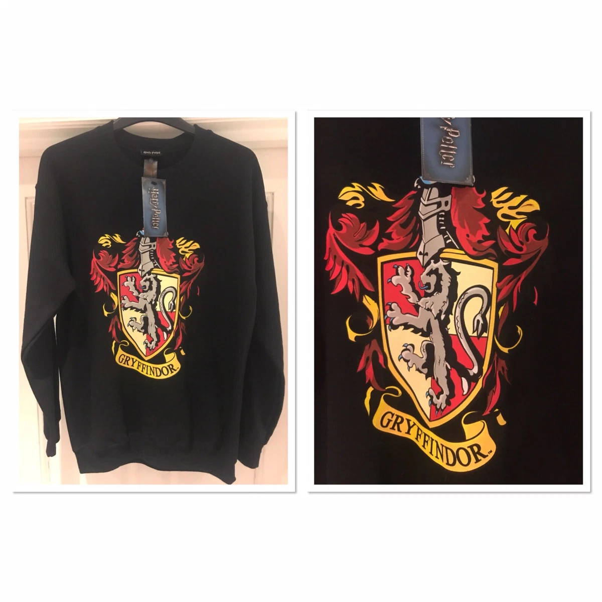 Meyella Apariencia liberal Ladies BNWT Harry Potter Gryffindor House Jumper Sweatshirt Primark Sizes  XS-XL | eBay