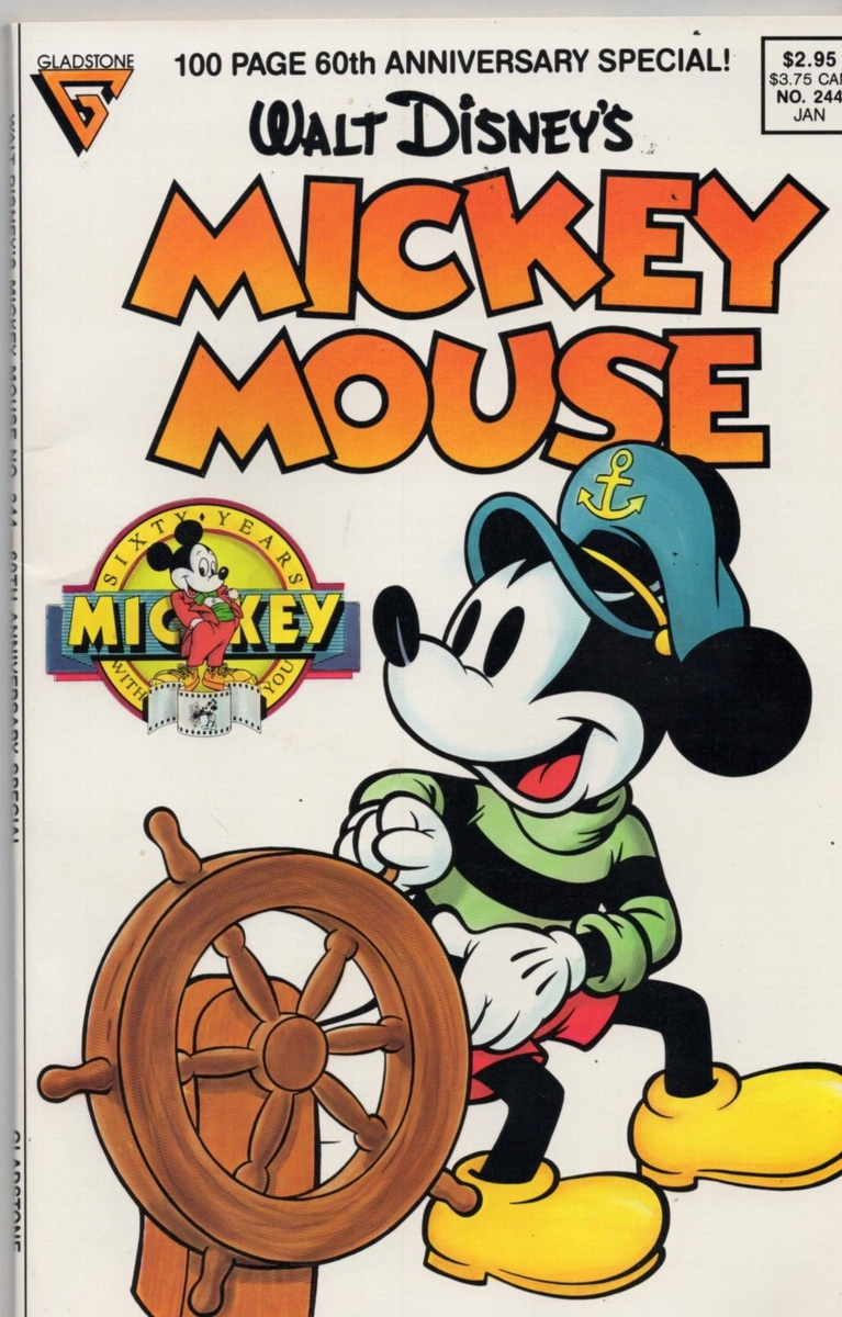 Walt Disney's Mickey Mouse #244 1989 VF+ | eBay