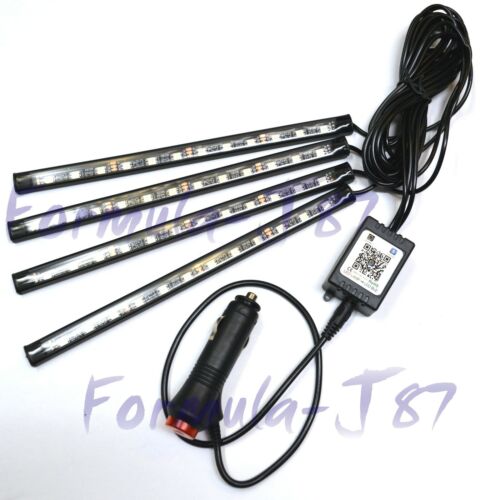 LED RGB Multi-Colors Light Strip Interior Under Car Seat Dash Upgrade Lamp CAL2 - Picture 4 of 12