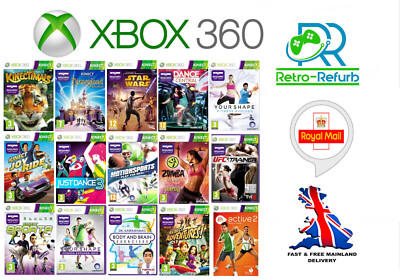 Xbox 360 Kinect Games PAL UK Choose Your Title