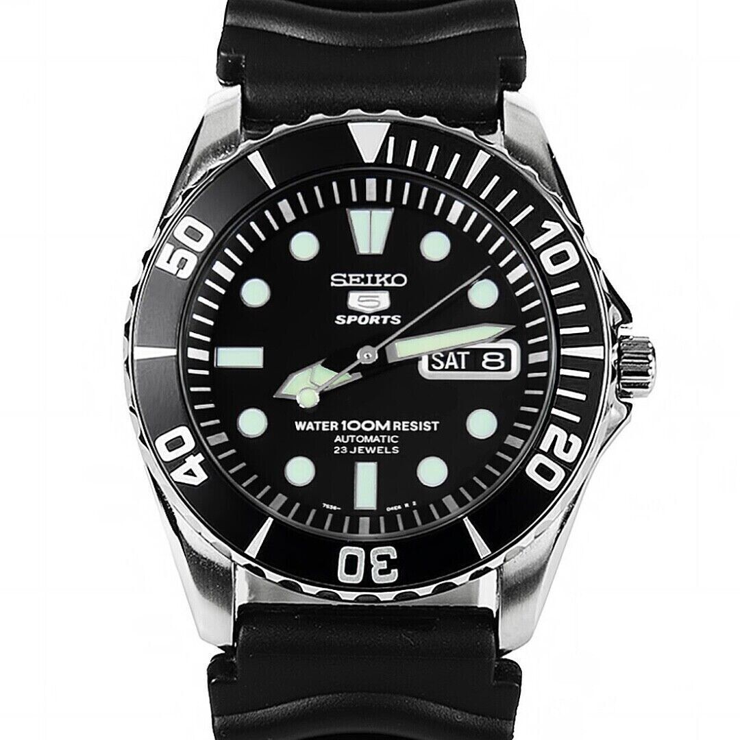 Seiko 5 Sports 100m 23 Jewels Automatic Men's Watch SNZF17K2 Seiko 5 Sports 100m 23 Jewels Automatic Men's Watch SNZF17K2