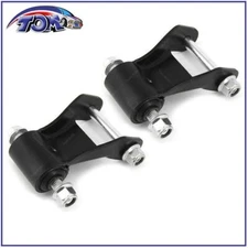Brand New Pair Of Leaf Spring Rearward Shackle Bracket Kit For Chevy GMC 722-029