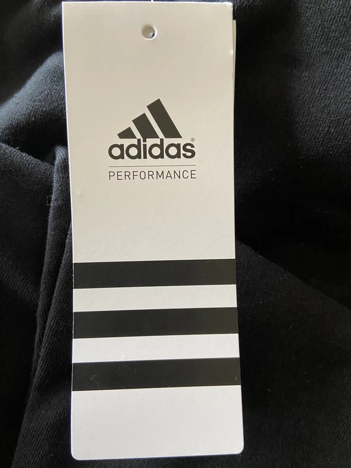 Junior Niñas adidas Wardrope Punto Negro 3 Rayas Pantalones M67686 Nuevo - Imagen 3 de 4