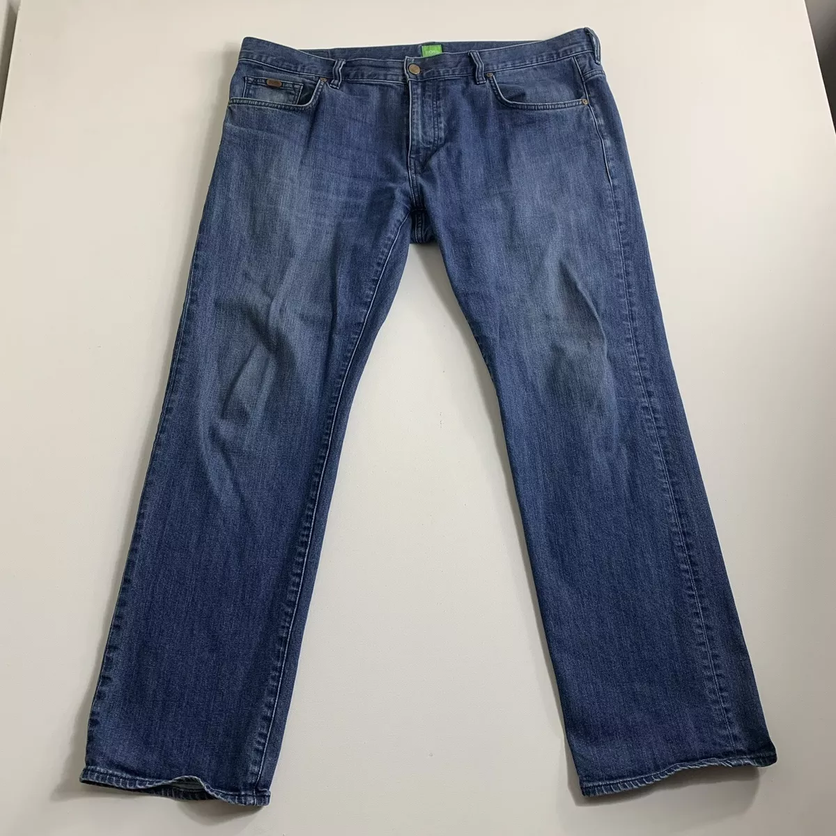 HUGO BOSS Green Label Drake Jeans Men Adult Size Blue Straight Leg | eBay