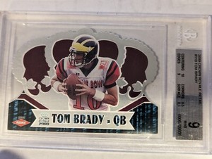2000 Pacific Crown Royale - Retail #110 Tom Brady (RC) Graded BECKETT 9.0