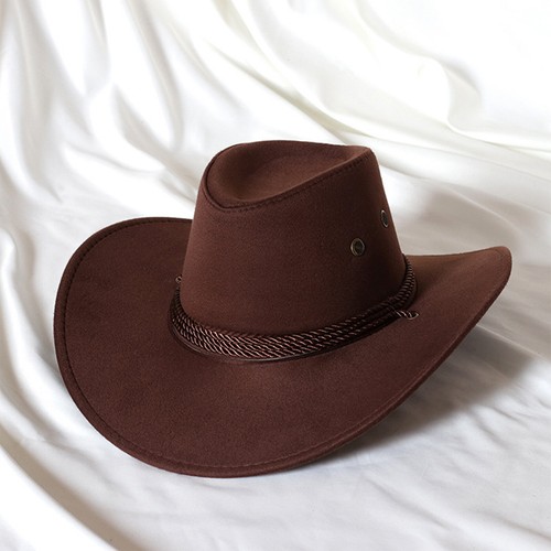 Copricapo adulto morbido cappello sole gioco di ruolo berretto cowboy comodo berretto con coulisse - Foto 44 di 66