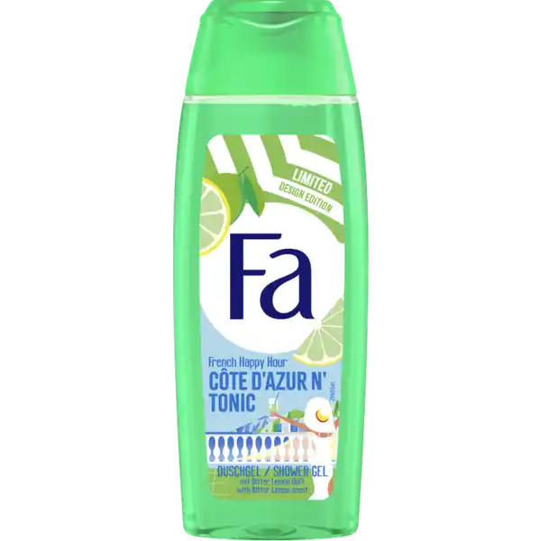 Гель для душа Fa COTE DAZUR NTONIC с ароматом горького лимона 250 мл-БЕСПЛАТНАЯ ДОСТАВКА 2390₽