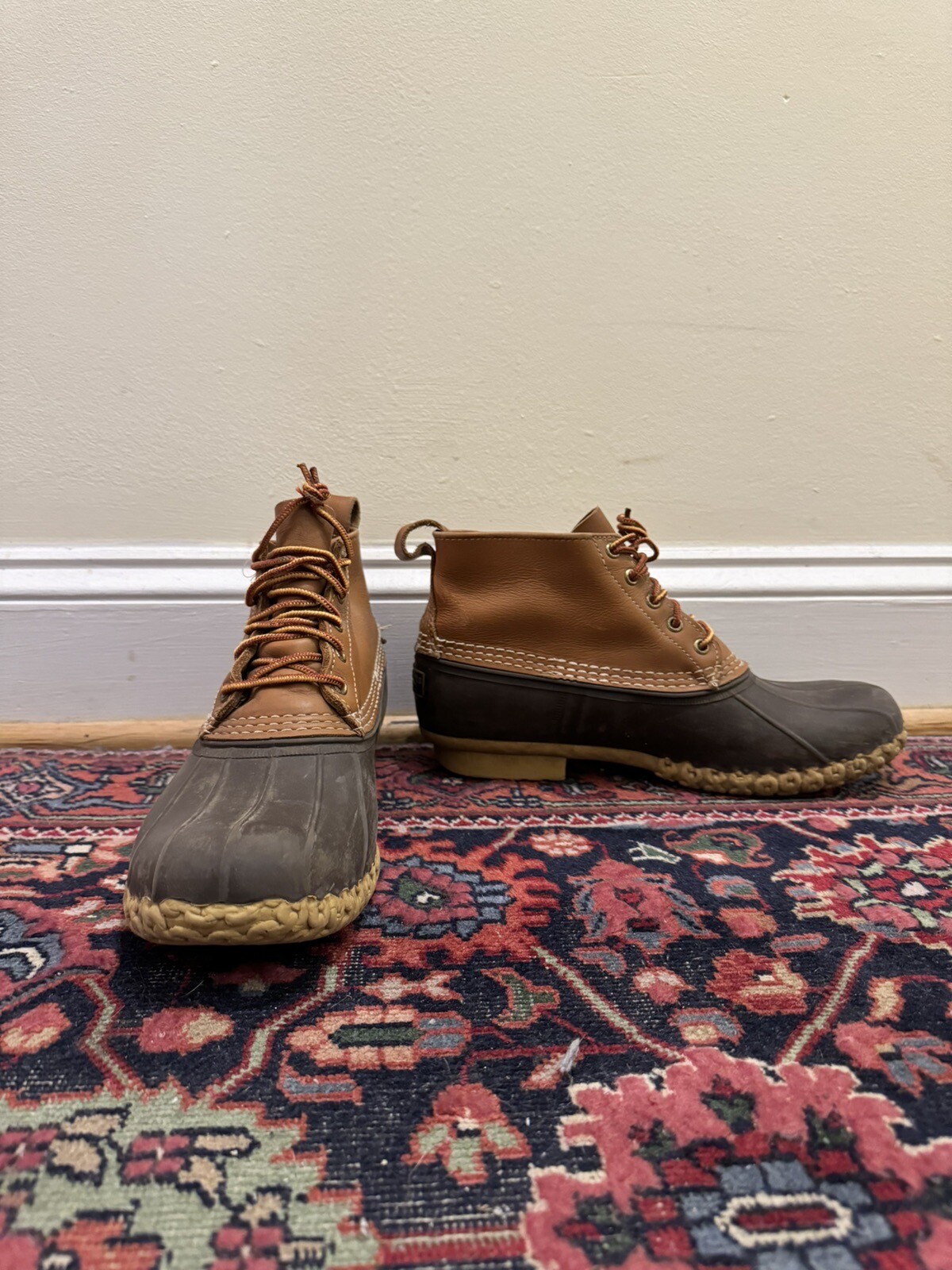 LL Bean Maine Hunting Shoe Duck Boots Men's 10M Made in USA eBay