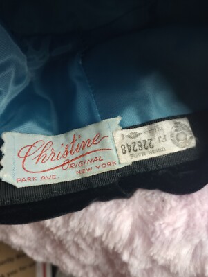 Vintage Ladies Hat By Christine Originals Park Avenue New  display picture 3
