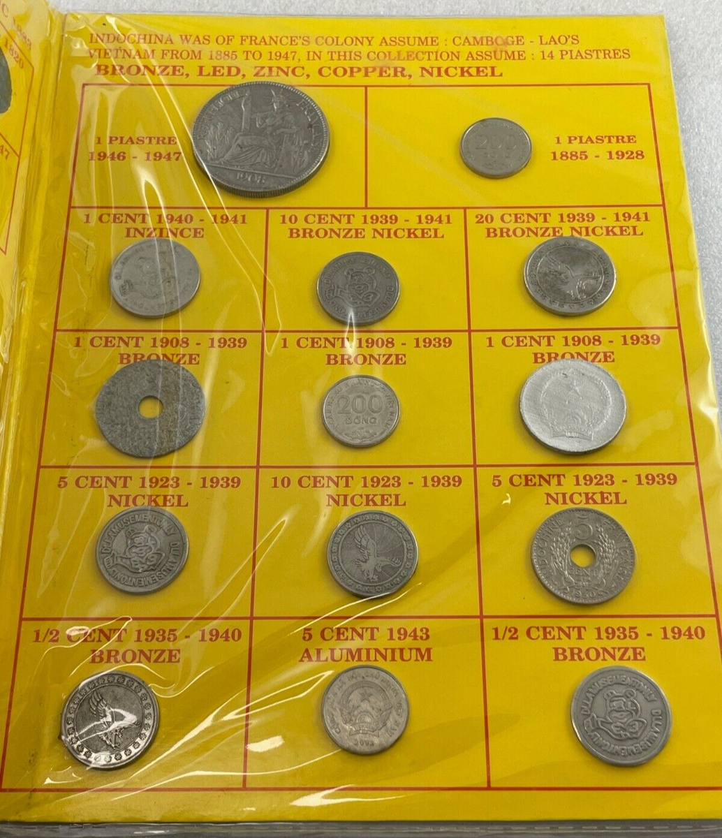 Vietnam Coins Collection - Indochine - Annam Vietnam Book - 34