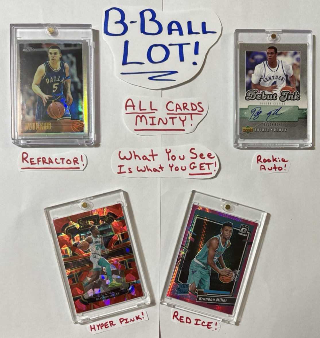 JASON KIDD 1996 Topps Chrome Refractor #5 & BONUS LOT ! ** MUST SEE !! **