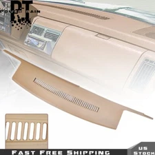 Molded Dash Cover Overlay 1988-1994 For Chevy GMC Truck C1500 K1500 Beige