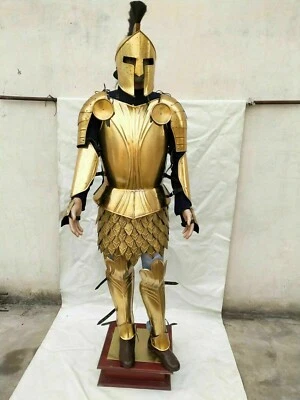 Mittelalterlicher Ritter Kingsguard Ganzkörper-Rüstungsanzug Antikes spartanisch - Bild 1 von 4