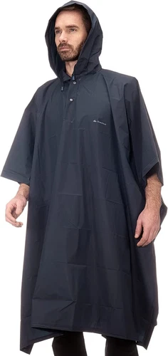 Quechua Poncho Arpenaz 10 Liter Dark Blue Adult Dark Blue Rain Poncho