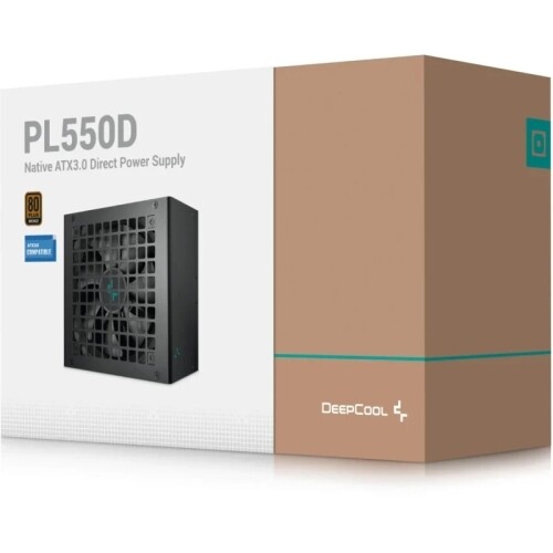 Deepcool PL-D Series PL550D V2, 550W, schwarz, PFC aktiv - Bild 5 von 6