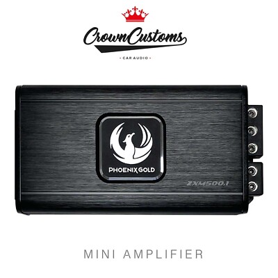 1000 WATT MINI BASS AMP PHOENIX GOLD ZXM500.1  CAR SUBWOOFER CLASS D MONO TINY