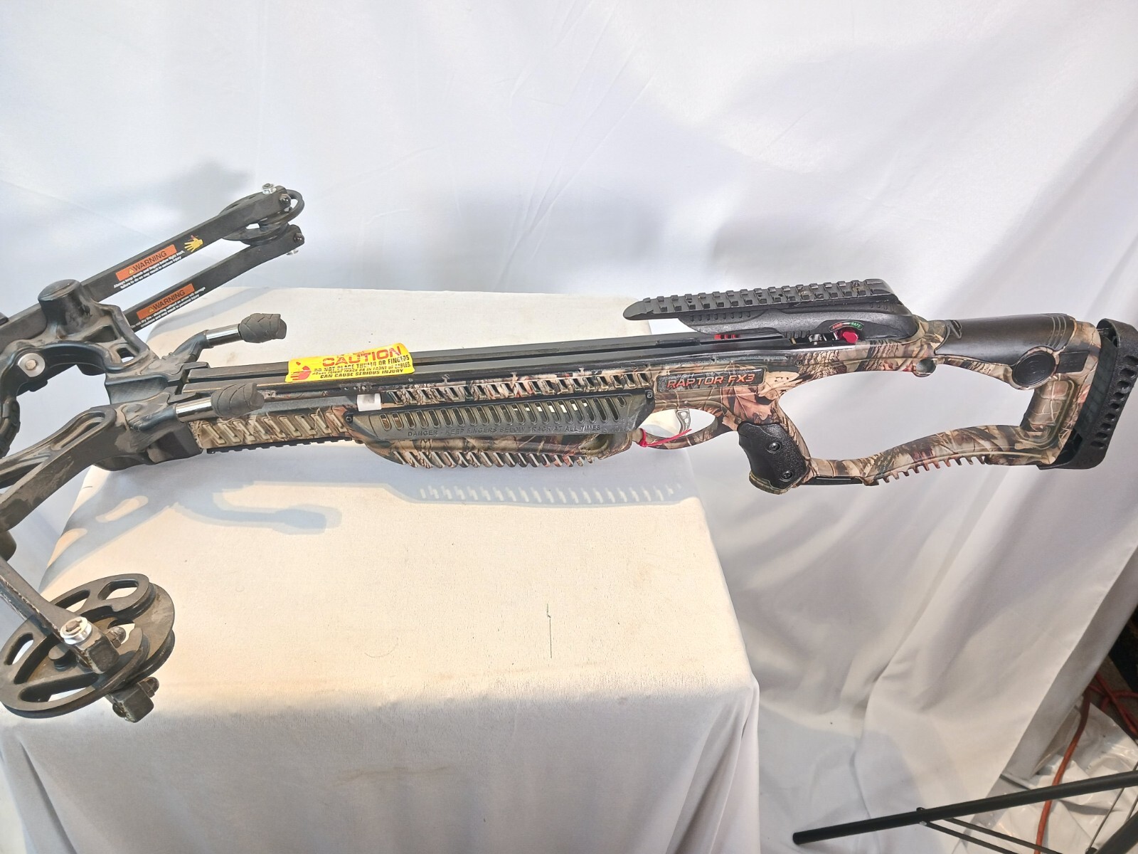 (3) crossbows (2)limbs 1 quad 400 one Brotherhood one Raptor