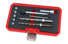 10pc Diesel Injector Clamping Bolt Thread Repair Kit For Mercedes Benz Cdi M6