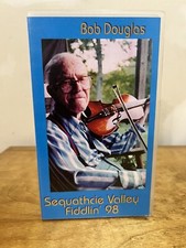 Bob Douglas Sequatchie Valley Fiddlin 1998 VHS Tape Tennessee Fiddle Music RARE