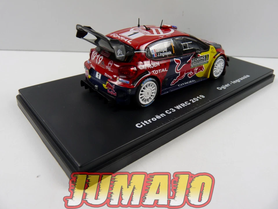 RMX5 1/43 Salvat Mexique Rallye WRC : CITROEN C3 2019 Ogier #1 - Photo 3/4